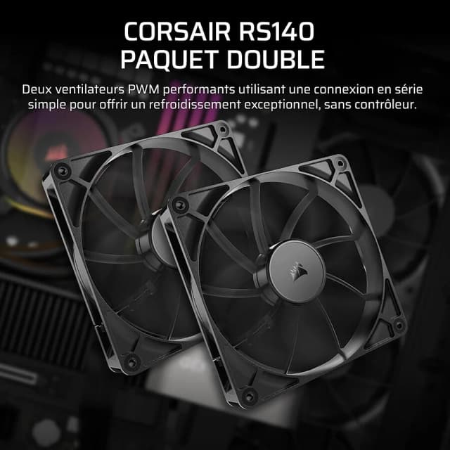 Corsair RS140 140mm x2