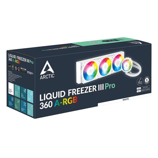 Arctic Liquid Freezer III Pro 360 ARGB White