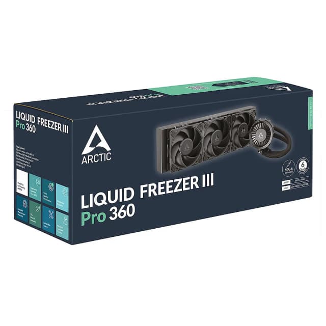 Arctic Liquid Freezer III Pro 360 Black