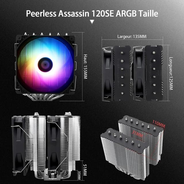 Thermalright Peerless Assassin 120 SE ARGB