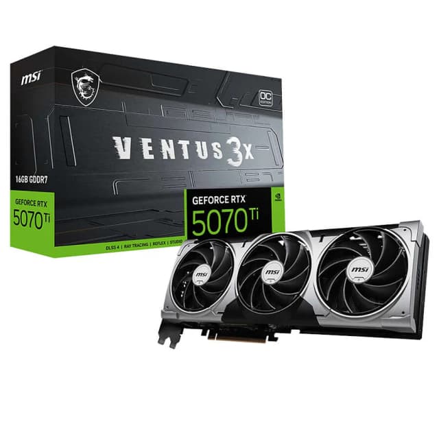 MSI GeForce RTX 5070 Ti VENTUS 3X OC 16Go GDDR7