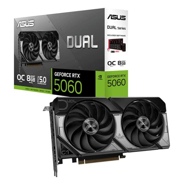 ASUS DUAL GeForce RTX 5060 8Go GDDR7 OC Edition