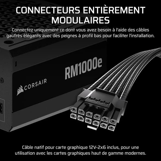 Corsair RM1000e (2025) Black