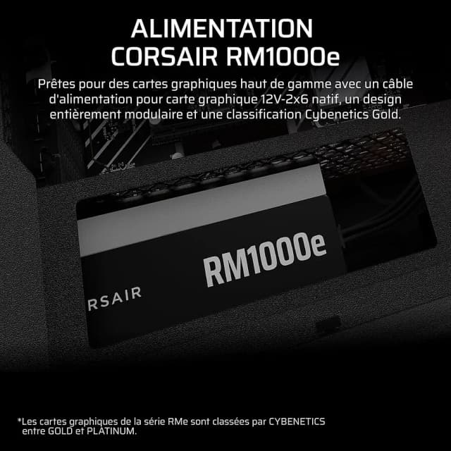 Corsair RM1000e (2025) Black