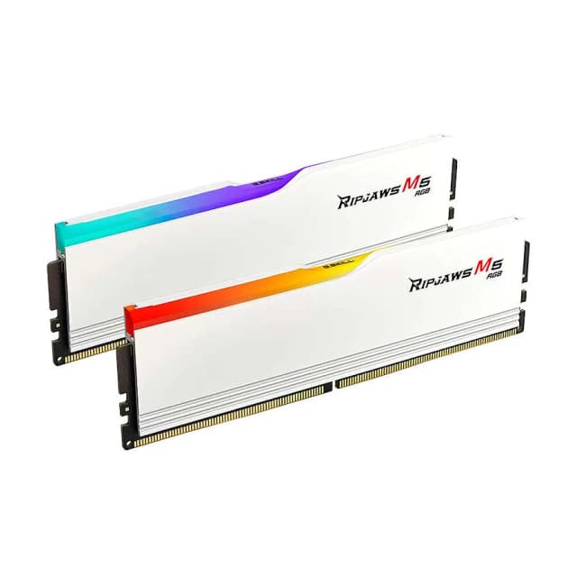 G.Skill Ripjaws M5 RGB White 2x32Go 6400MHz CL32